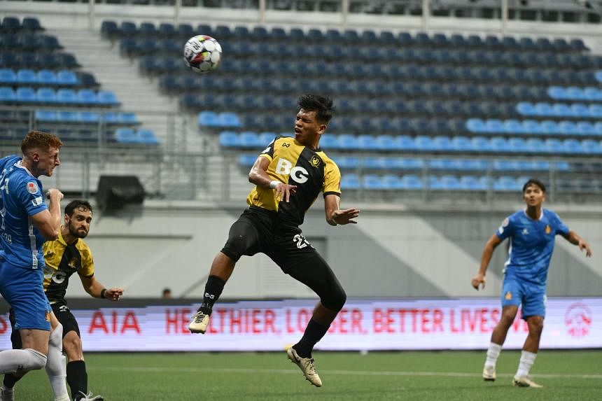 Set-piece goals do the trick in BG Tampines Rovers’ five-star performance