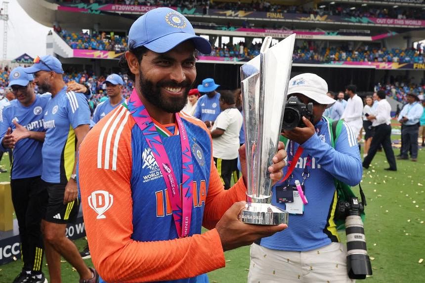 India's Jadeja quits T20 internationals after World Cup win