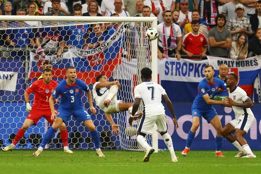 Bellingham rescues fortunate England to book Euro 2024 quarter-final spot