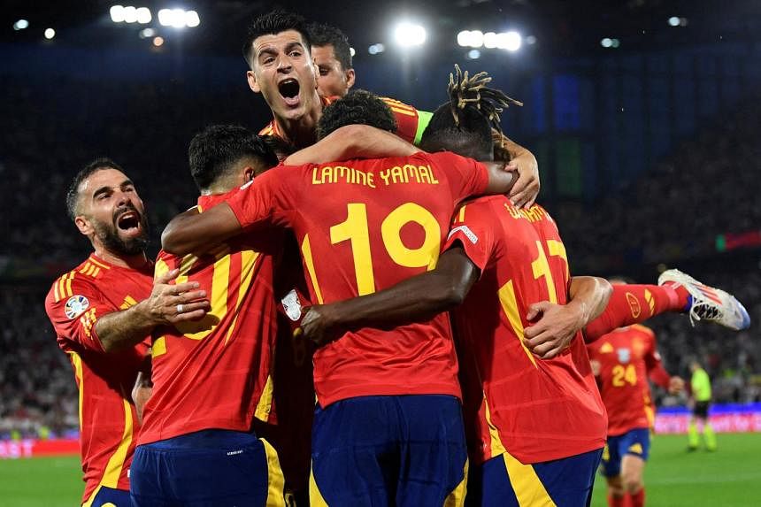 Soccer-Spain's 35 shots underline attacking credentials