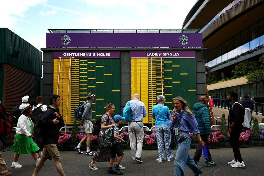 Wimbledon day one | The Straits Times