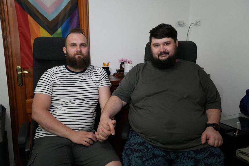 Latvian couple become first to register same sex partnership under  