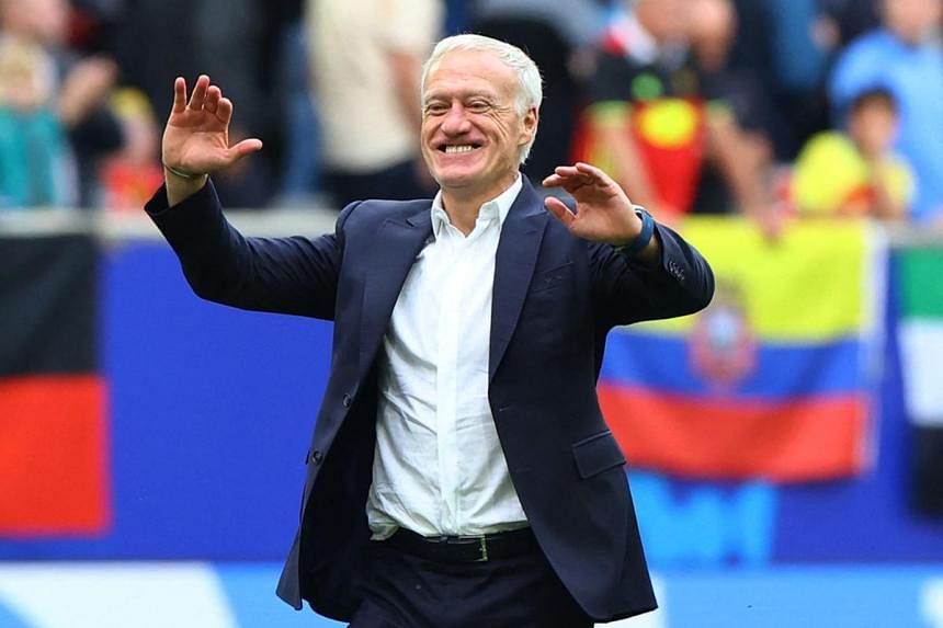 Waiting game paid off for France against cautious Belgium, says Deschamps