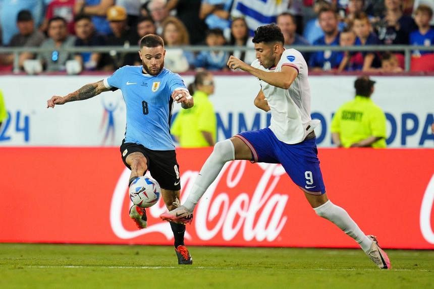 Uruguay into Copa America quarters, knock out hosts US with 1-0 win
