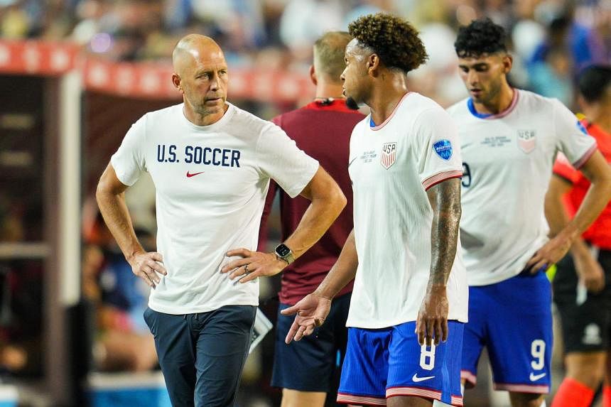 US coach Berhalter on thin ice after Copa disaster
