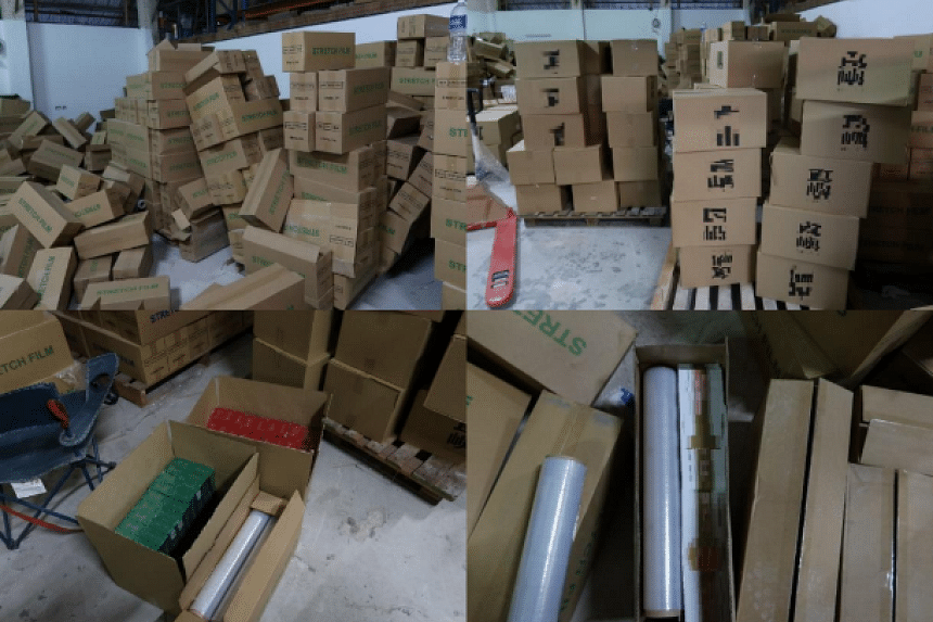Customs officers find contraband cigarettes worth over $800k in unpaid taxes; 3 men arrested