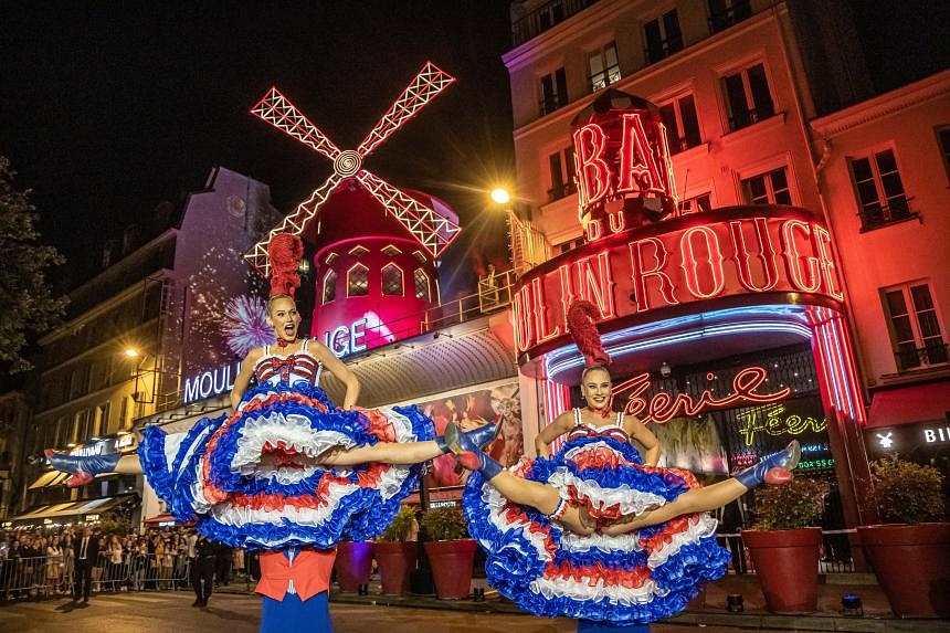 Paris’s Moulin Rouge inaugurates new windmill sails ahead of Olympics ...