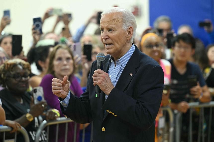 Mocking Trump, Biden dismisses critics and tells Wisconsin rally he's