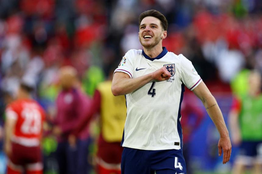 Euro 2024 semi-final is just another game for England’s Declan Rice ...