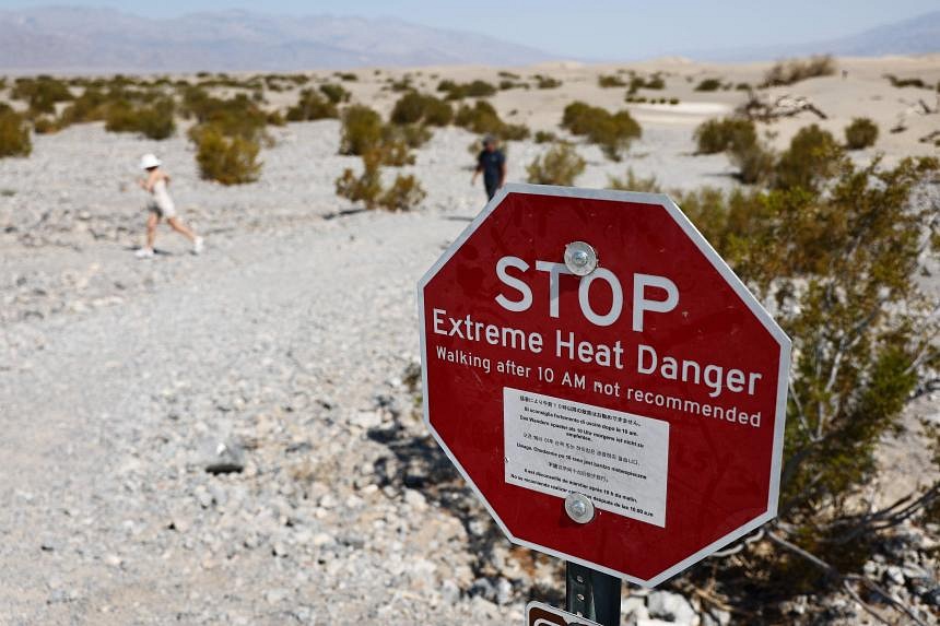 Deadly, record-breaking heatwave grips western US | The Straits Times