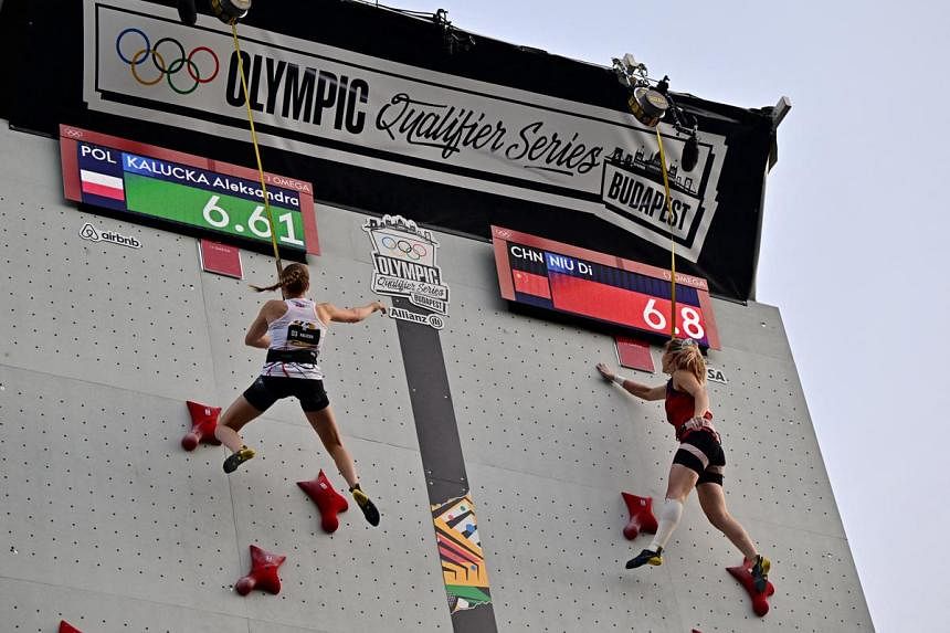 After difficult debut, sport climbing seeks new heights in Paris The