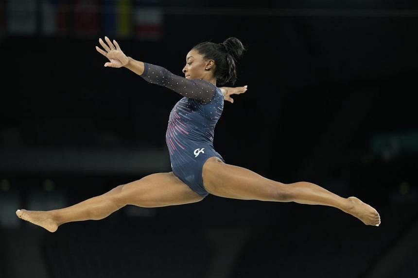 Gymnastics-Biles submits new uneven bars element for Paris Games | The ...