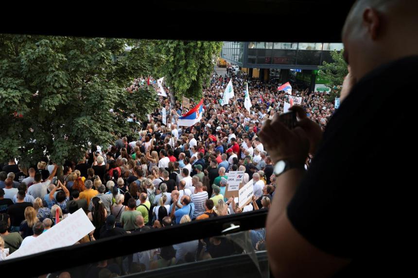 Thousands in Serbia rally against Rio Tinto mine project | The Straits ...