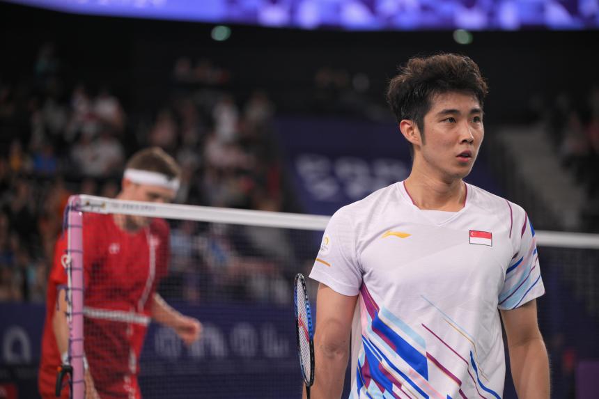 Loh Kean Yew loses to defending champion Viktor Axelsen in Olympic badminton q-finals