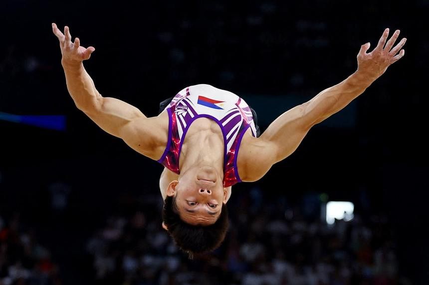 GymnasticsYulo wins historic gold for Philippines with floor exercise