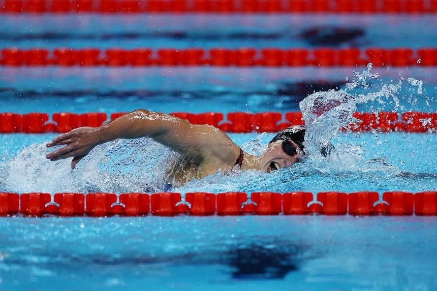 SwimmingLedecky wins recordequalling ninth gold medal The Straits Times