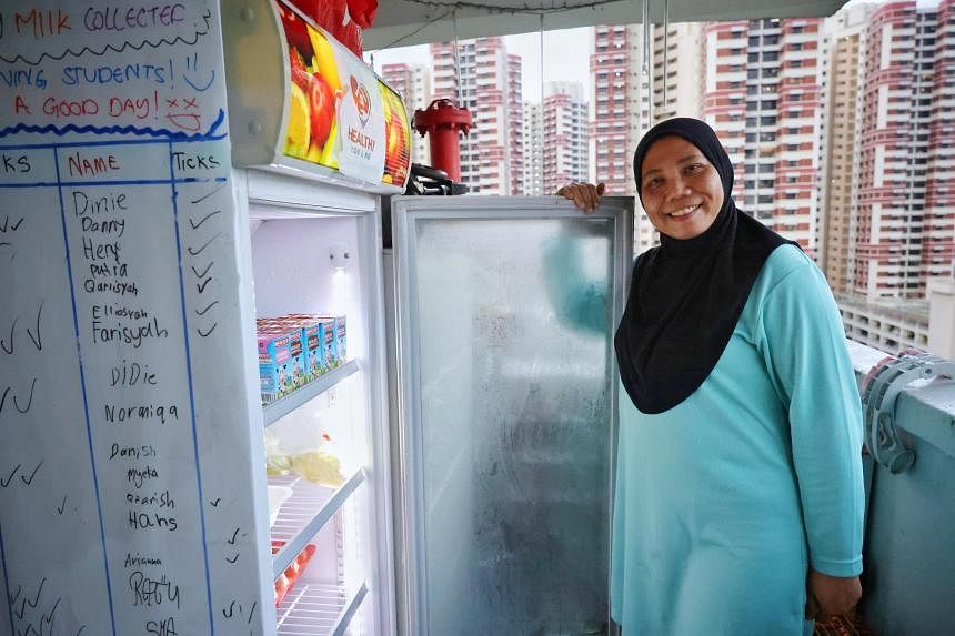 创办社区冰箱的女性：“我总是在关心我的邻居”