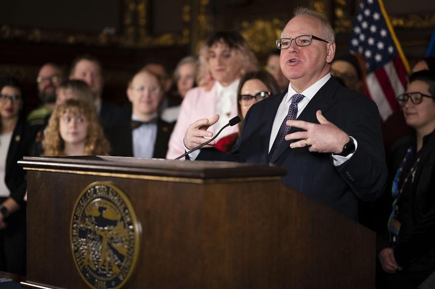 Tim Walz: Teacher, veteran, governor – and now V-P pick | The Straits Times