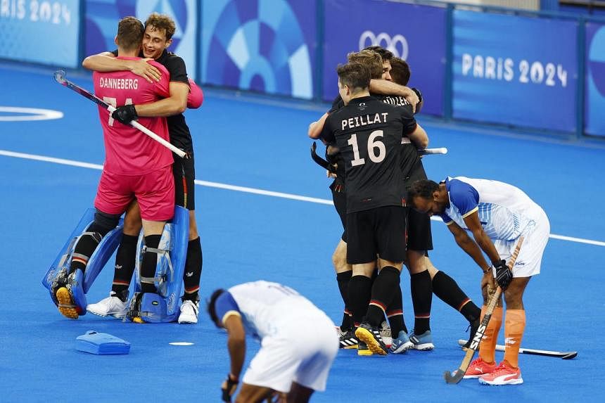 Hockey-Germany strike late to beat India and set up men's final with Dutch