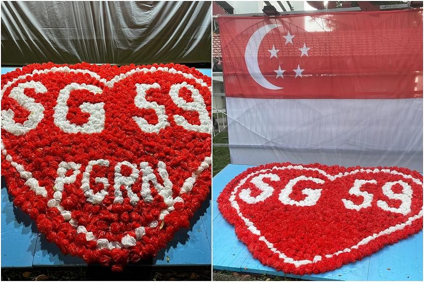 Man is being investigated for property damage in connection with the National Day decorations in Pandan Gardens