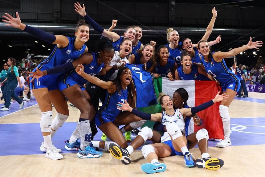 VolleyballFrance and Italy rise above the rest to claim memorable