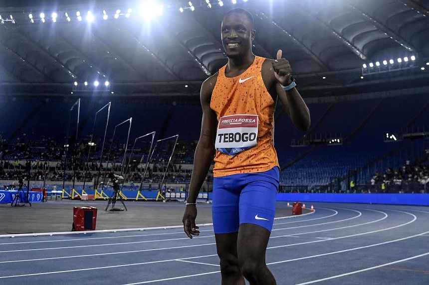 Letsile Tebogo scorches to Rome Diamond League 100m win The Straits Times