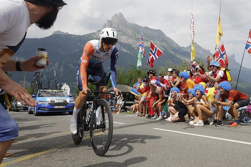 Canada's Woods climbs to win Vuelta stage 13 The Straits Times