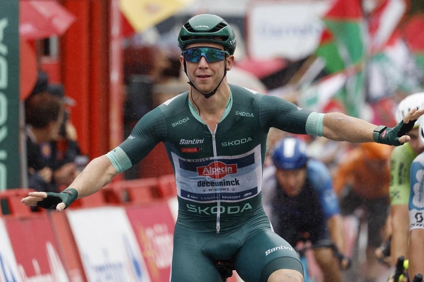 Groves Secures Third Vuelta Stage Win In Wet Sprint | The Straits Times