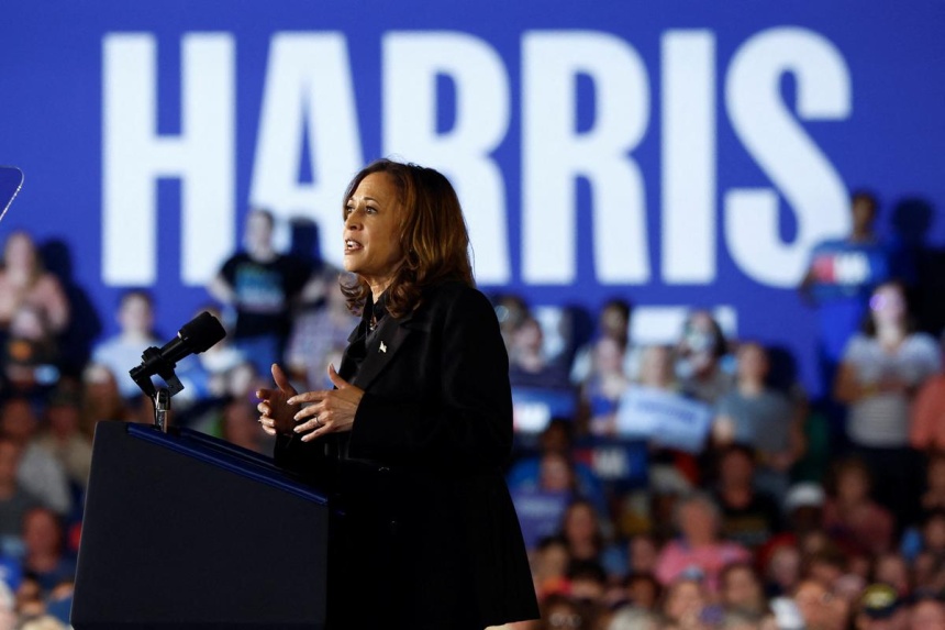 Kamala Harris says she will cut degree requirements for certain federal