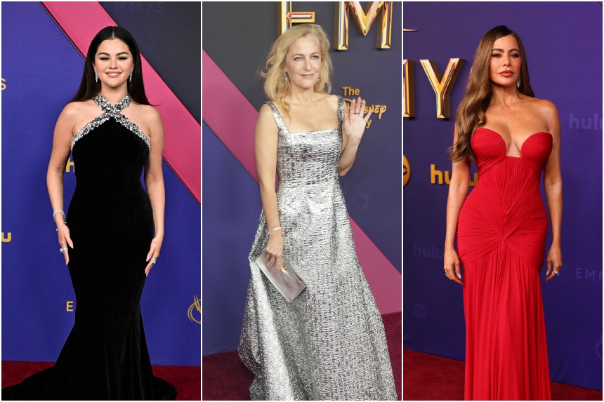 Emmys Stars shine on red carpet The Straits Times