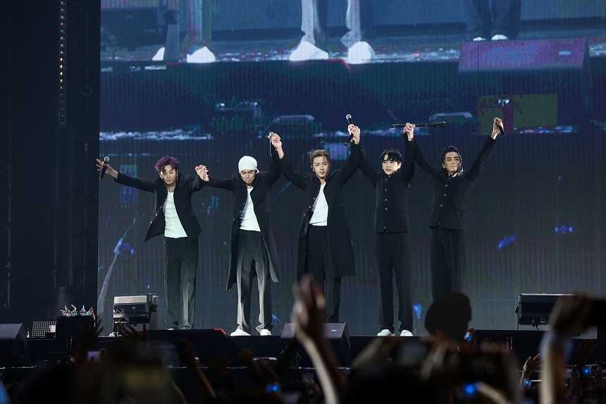 Fresh burst of Energy at Taiwanese boy band’s comeback concert in Taipei