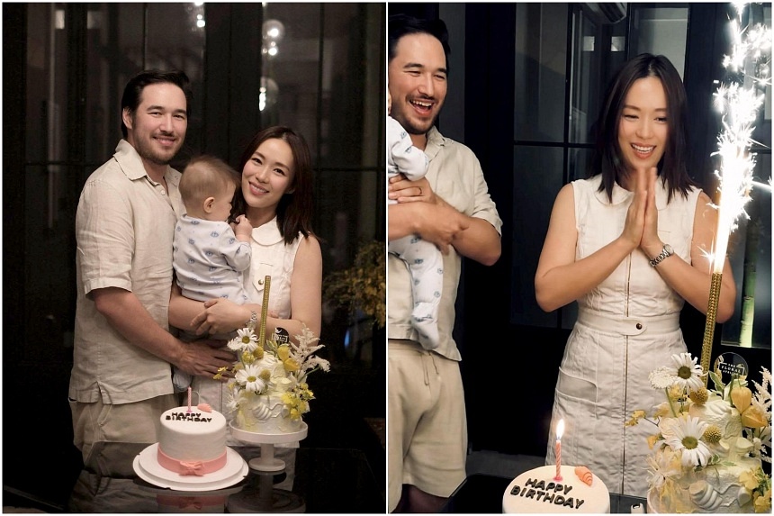 Actress Rebecca Lim shares family photo on 38th birthday