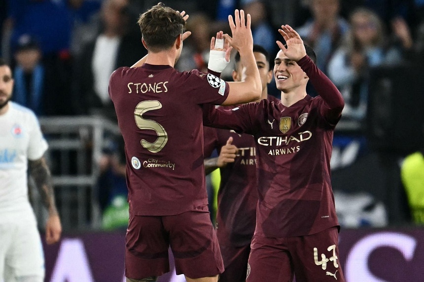 ‘Rusty’ Phil Foden happy to kickstart Man City’s European campaign in Bratislava rout