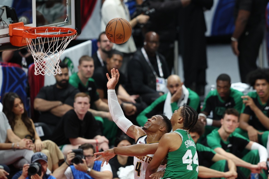 Boston beat Denver in NBA exhibition season opener, but Nikola Jokic says omens are good