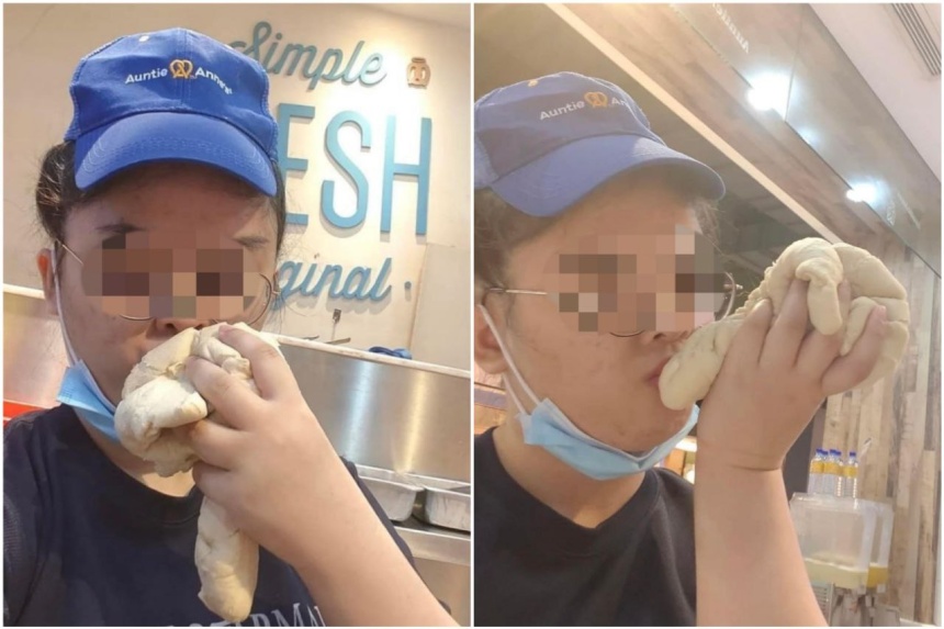 Auntie Anne’s in Mid Valley, KL closed after worker found kissing dough