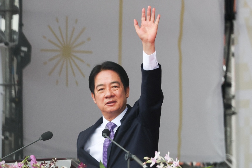 中国政府、台湾の頼清徳総統が台湾海峡の平和を損なったと非難