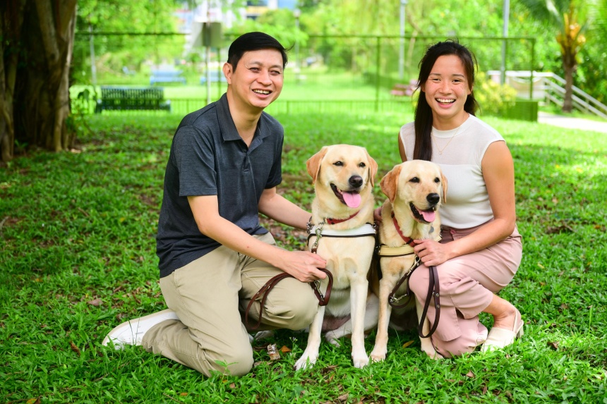 ‘I get rejected 70% of the time’: Visually impaired with guide dogs ...