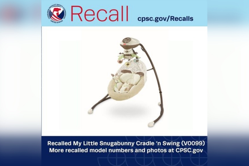 FisherPrice recalls 2 million ‘Snuga Swings’ after five infant deaths