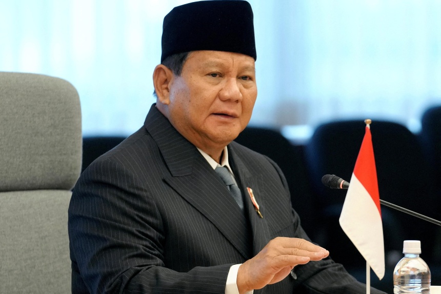 Indonesia’s Prabowo courts largest party for coalition, meets candidates for government posts