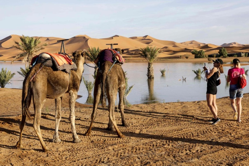Rare floods bring Morocco’s desert back to life | The Straits Times