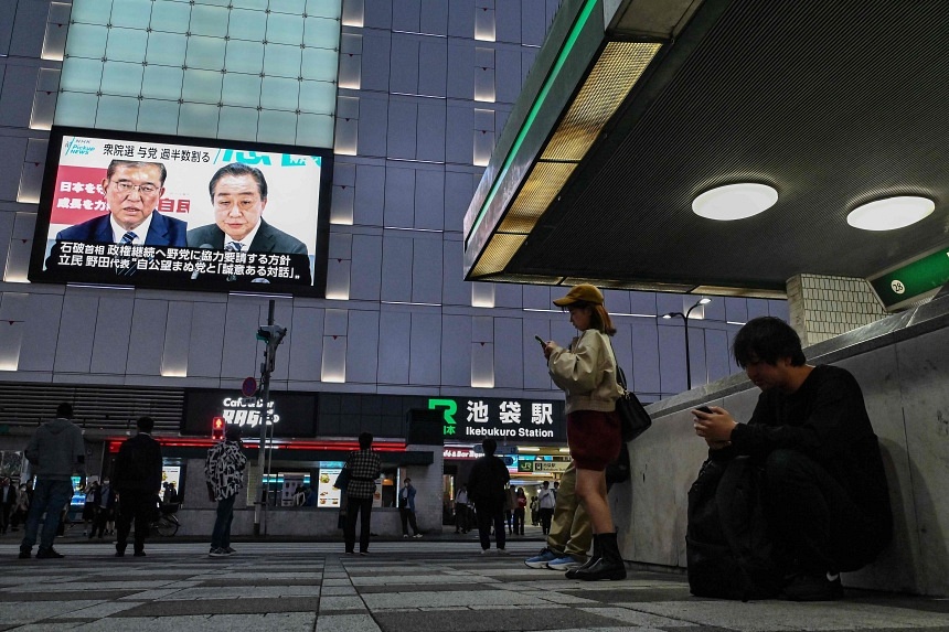 Japan voters say they ‘punished’ ruling party LDP over slush fund scandal