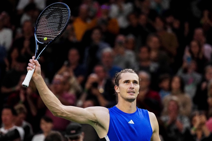 Alexander Zverev downs Stefanos Tsitsipas to book place in semis of Paris Masters