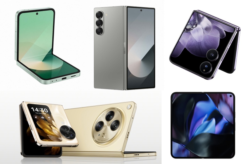 Fold them or flip them, smartphones with bendable displays are here to stay