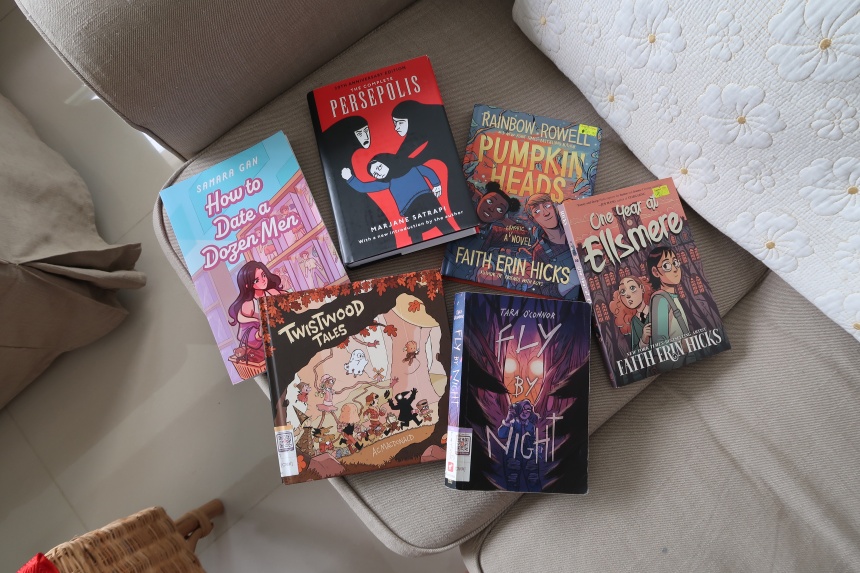 TBR (To Be Read): Graphic novels are an easy option for minds too tired for wordy reads