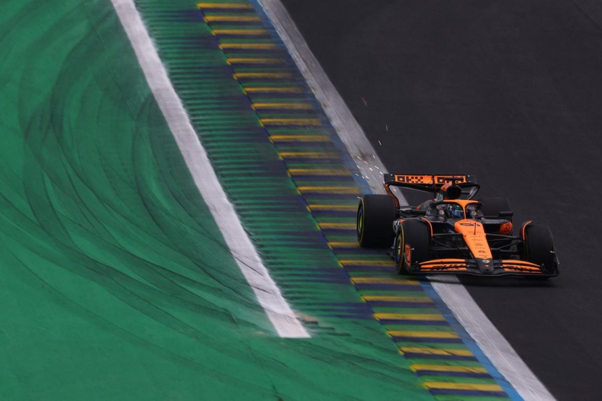 Piastri on pole as McLaren lock out Sao Paulo sprint front row