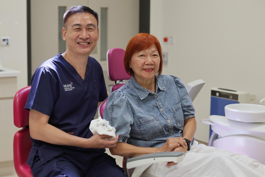 3D-printed implant brings relief to Singapore woman after 30 years of not eating, sleeping well