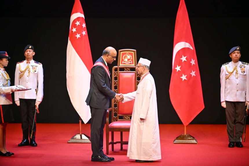 Long-serving Imam recognised at National Awards Investiture for strengthening interfaith harmony