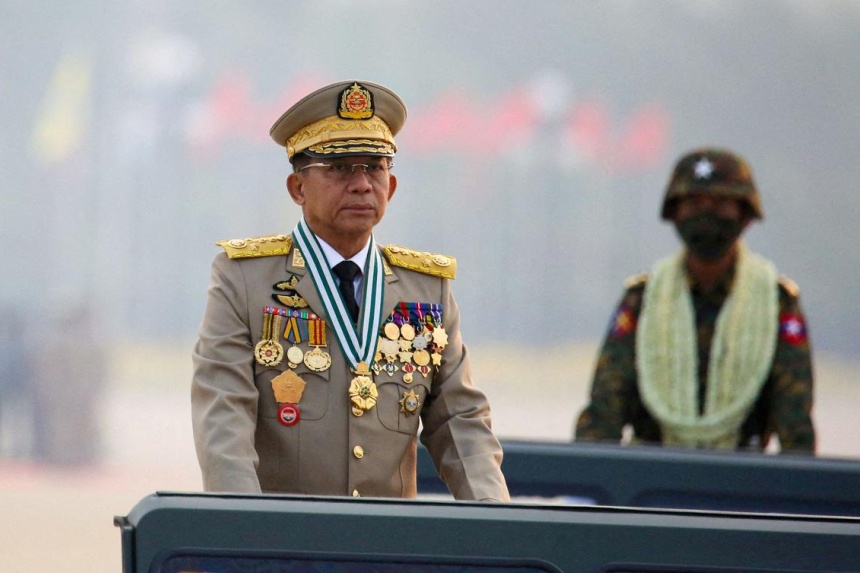 Myanmar junta chief to make first China visit since seizing power