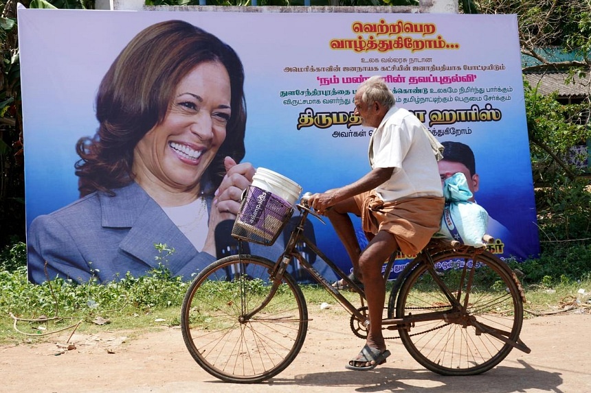 Kamala Harris' ancestral village in India to pray for her election