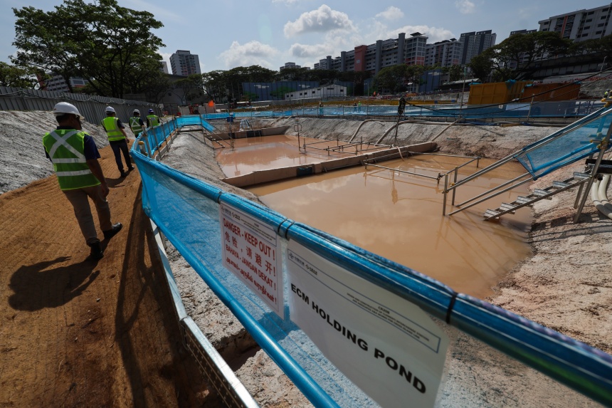 More regular checks at work sites to prevent silty water discharge ahead ...